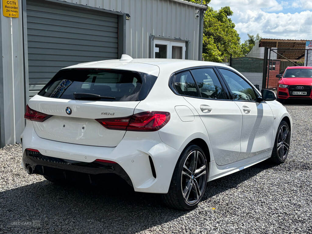 BMW 1 Series 116D M Sport PE69ZSK White #3