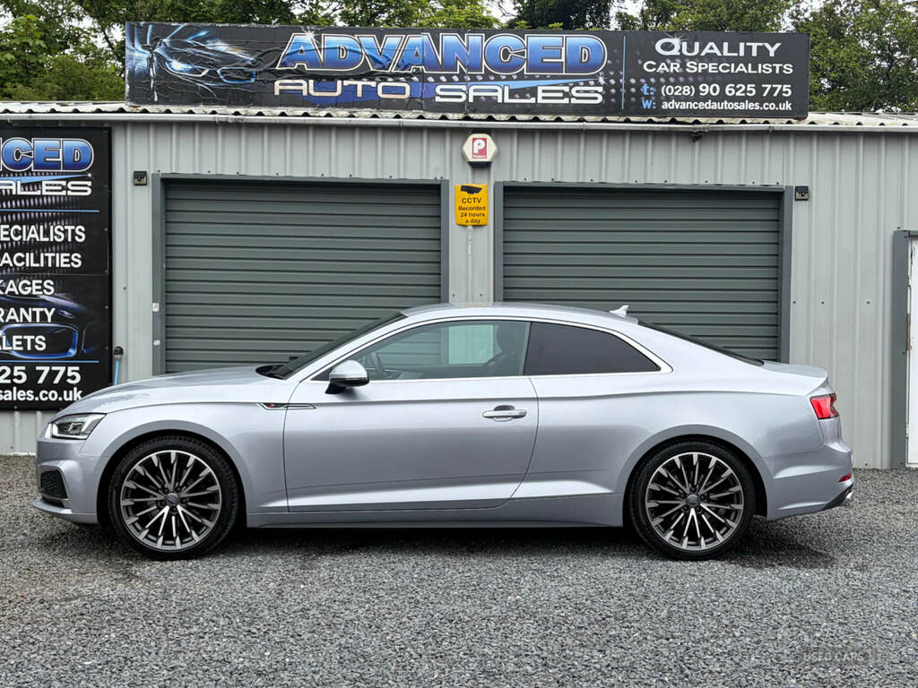 Audi A5 2.0 Tfsi S Line S Tronic LMZ2137 Silver #4