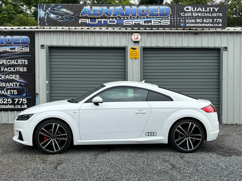 Audi TT 1.8T Fsi S Line SC66JGY White #4
