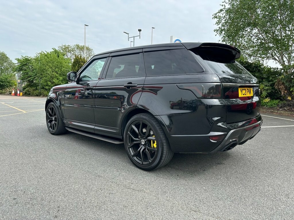 Land Rover Range Rover Sport 5L Svr YC21PNK Black #5