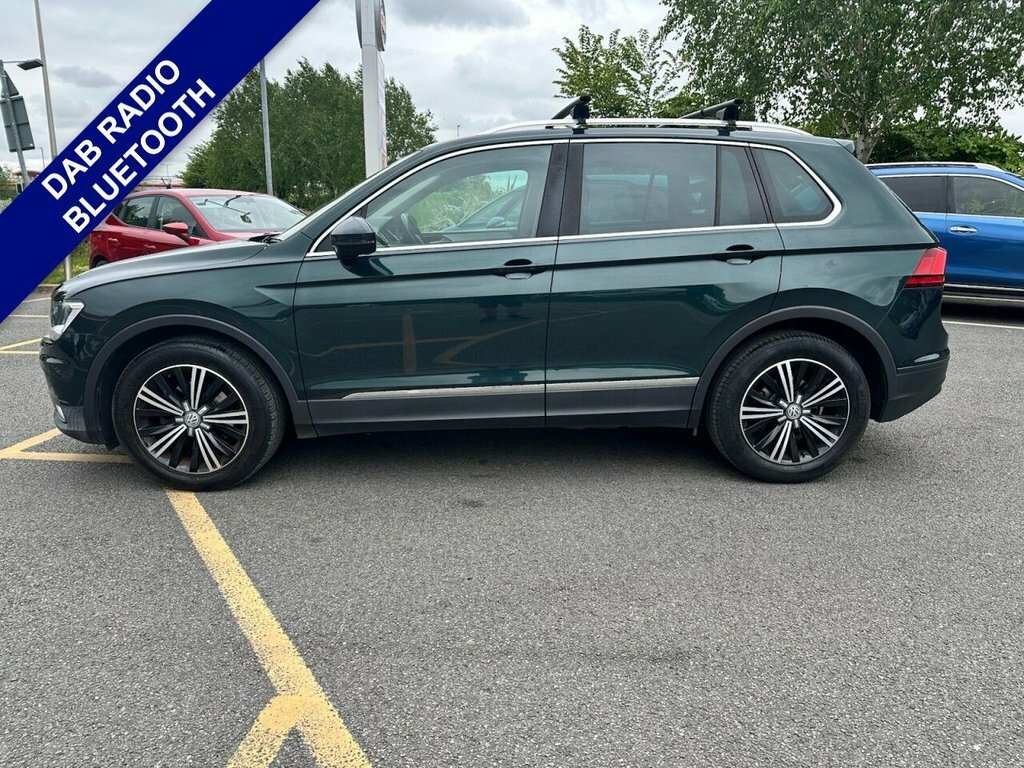 Volkswagen Tiguan 1.4L Se Navigation BG17JJU Green #4