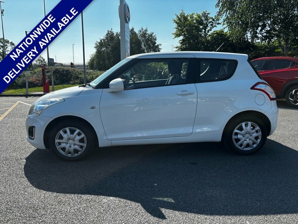 Suzuki Swift Hatchback FP66BVT White #4