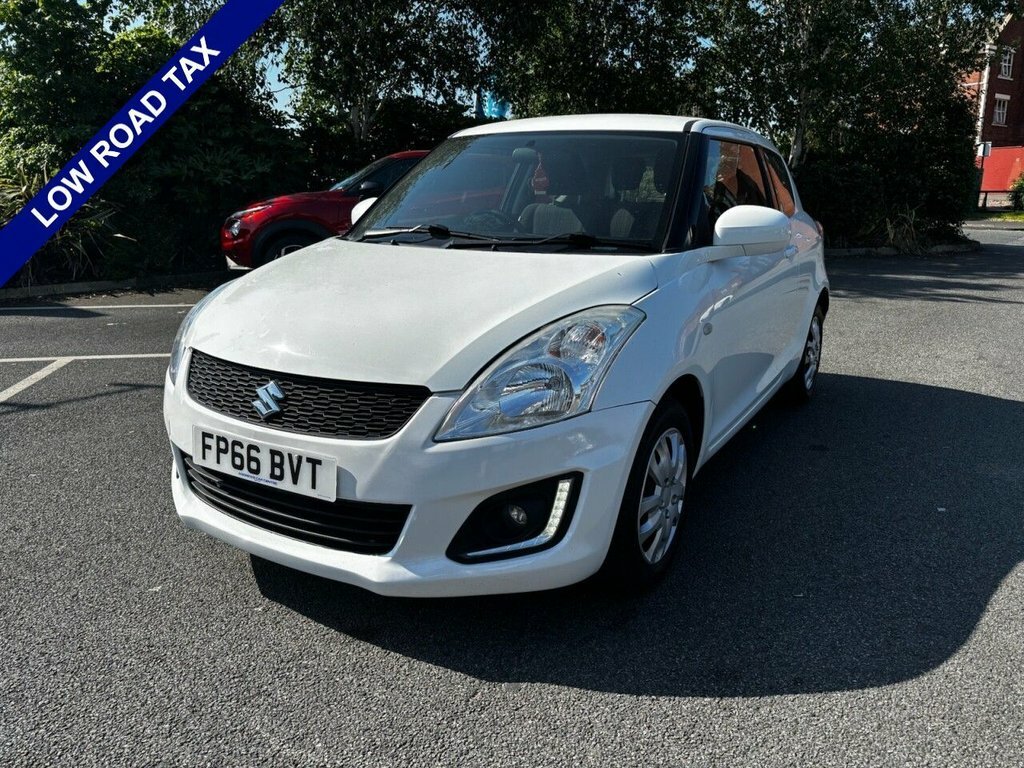 Suzuki Swift Hatchback FP66BVT White #3