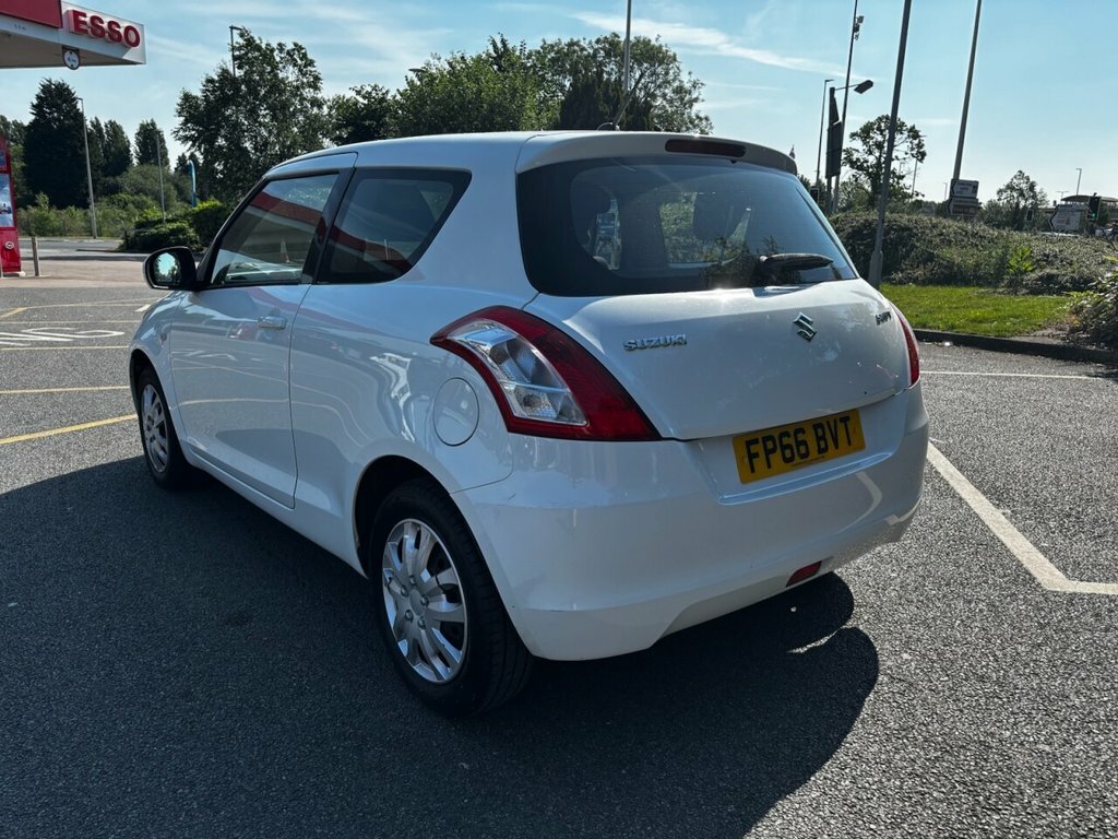 Suzuki Swift Hatchback FP66BVT White #5