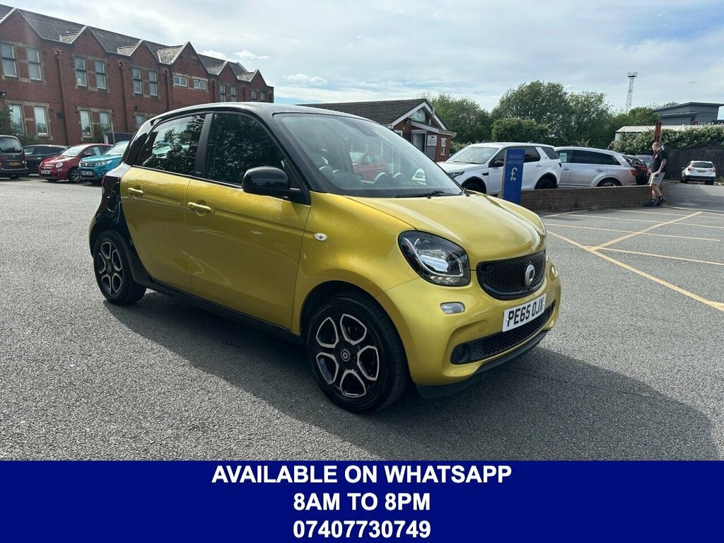 Smart Forfour 0.9L Prime Yellow