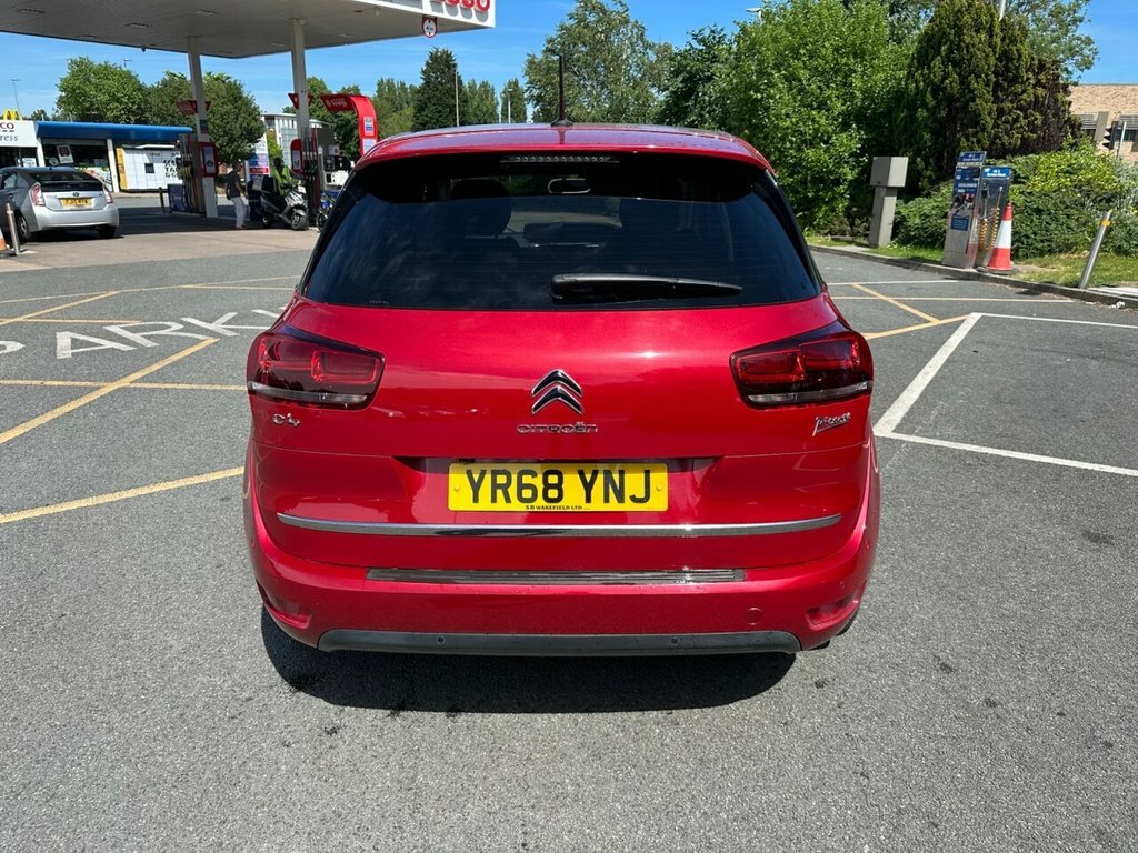 Citroen C4 Picasso Mpv Red #4