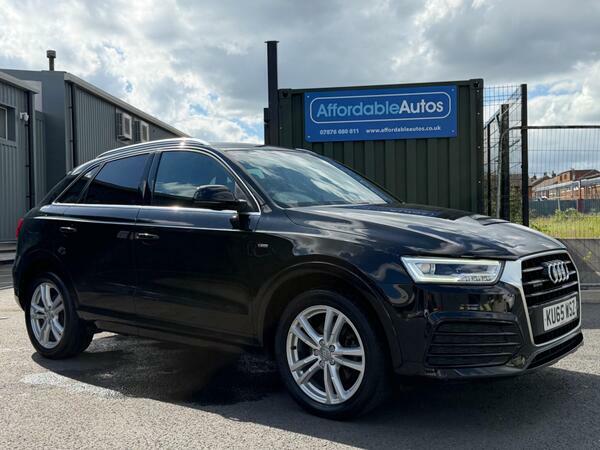 Audi Q3 2.0 Tdi S Line Quattro Euro 6 Ss Black
