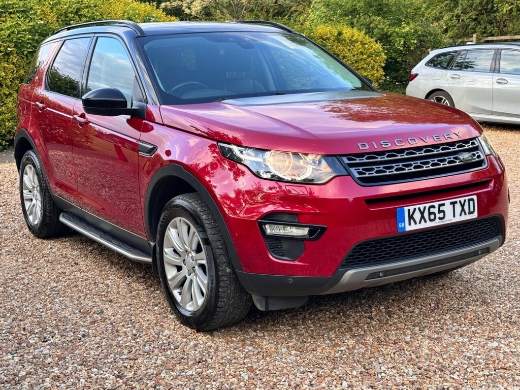 Land Rover Discovery Sport Suv KX65TXD Red #5