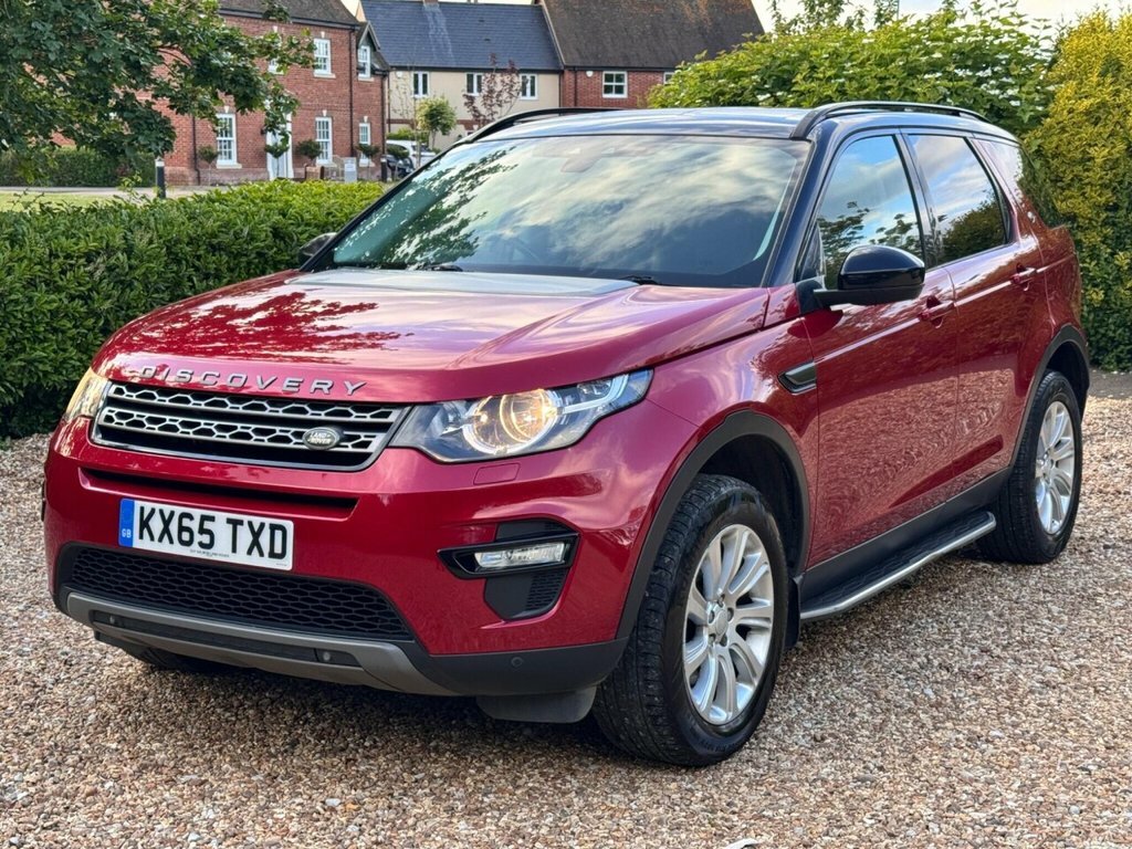 Land Rover Discovery Sport Suv KX65TXD Red #6
