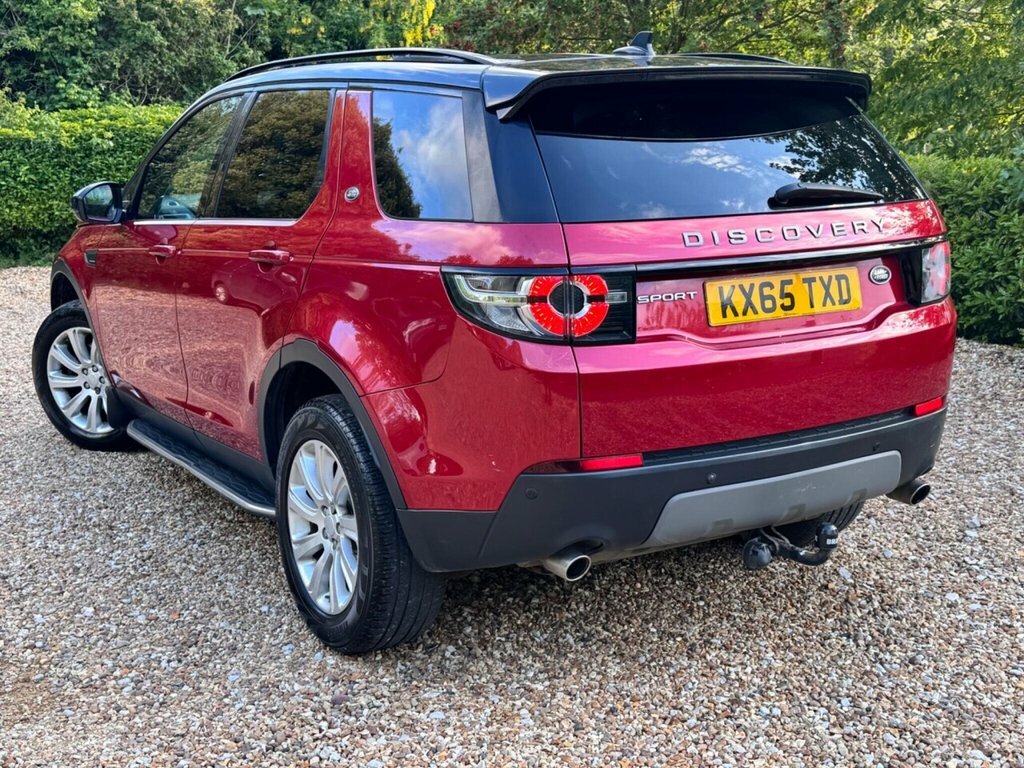 Land Rover Discovery Sport Suv KX65TXD Red #4