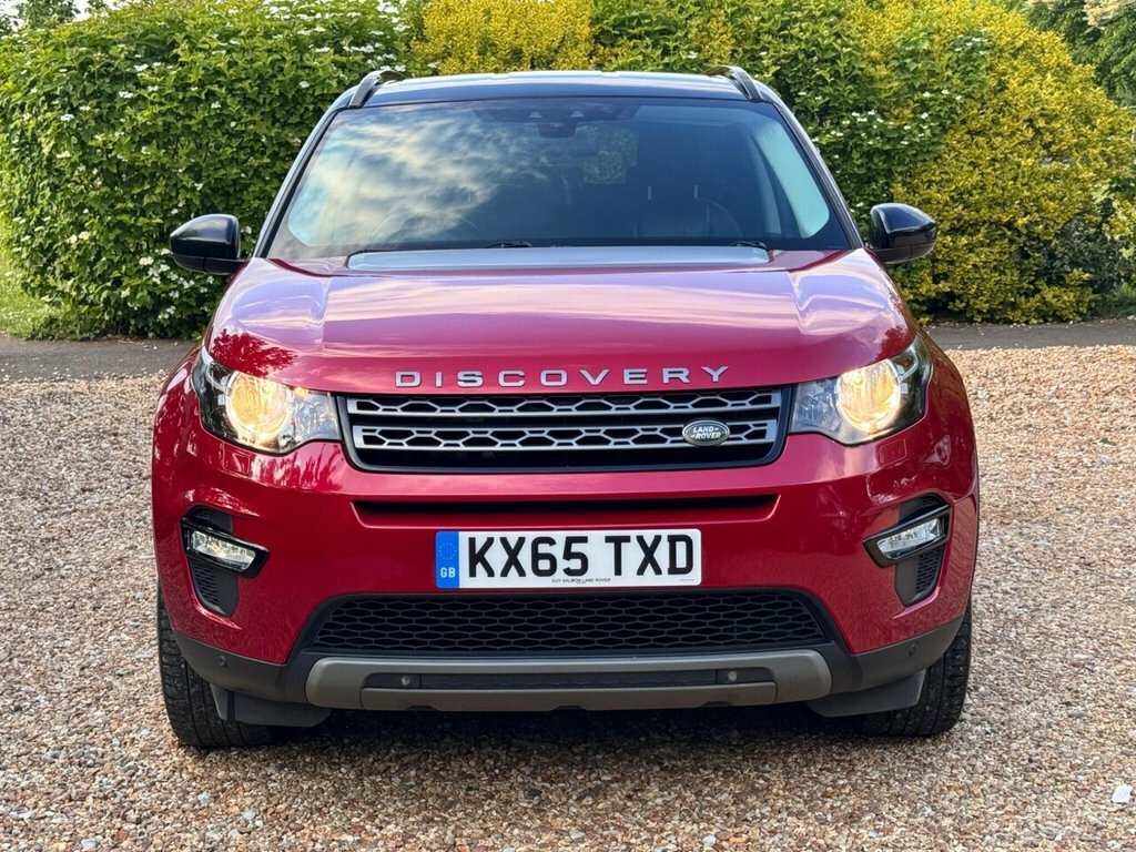 Land Rover Discovery Sport Suv KX65TXD Red #2
