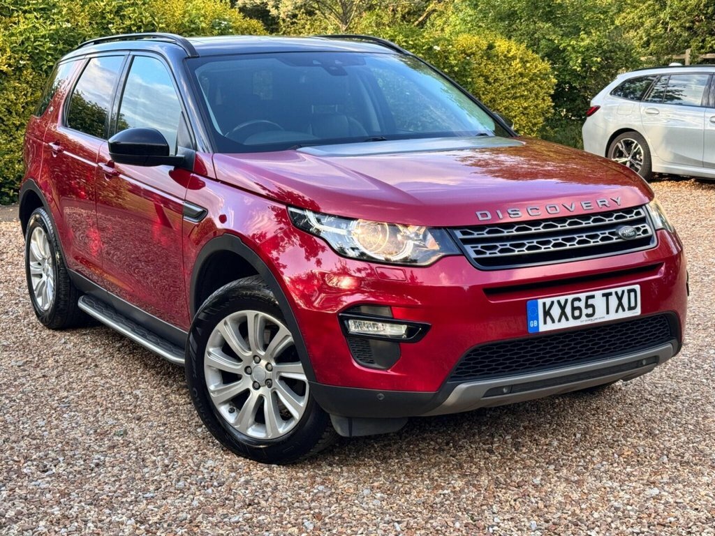 Land Rover Discovery Sport Suv Red