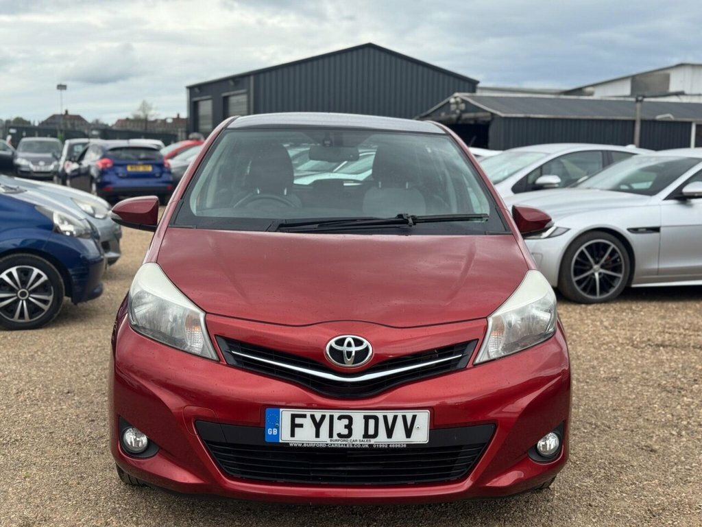 Toyota Yaris Hatchback FY13DVV Red #2