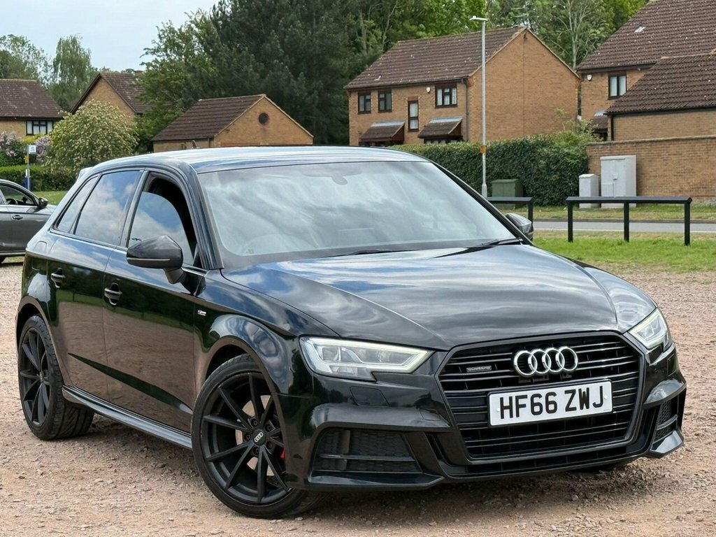 Audi A3 Hatchback HF66ZWJ Black #2