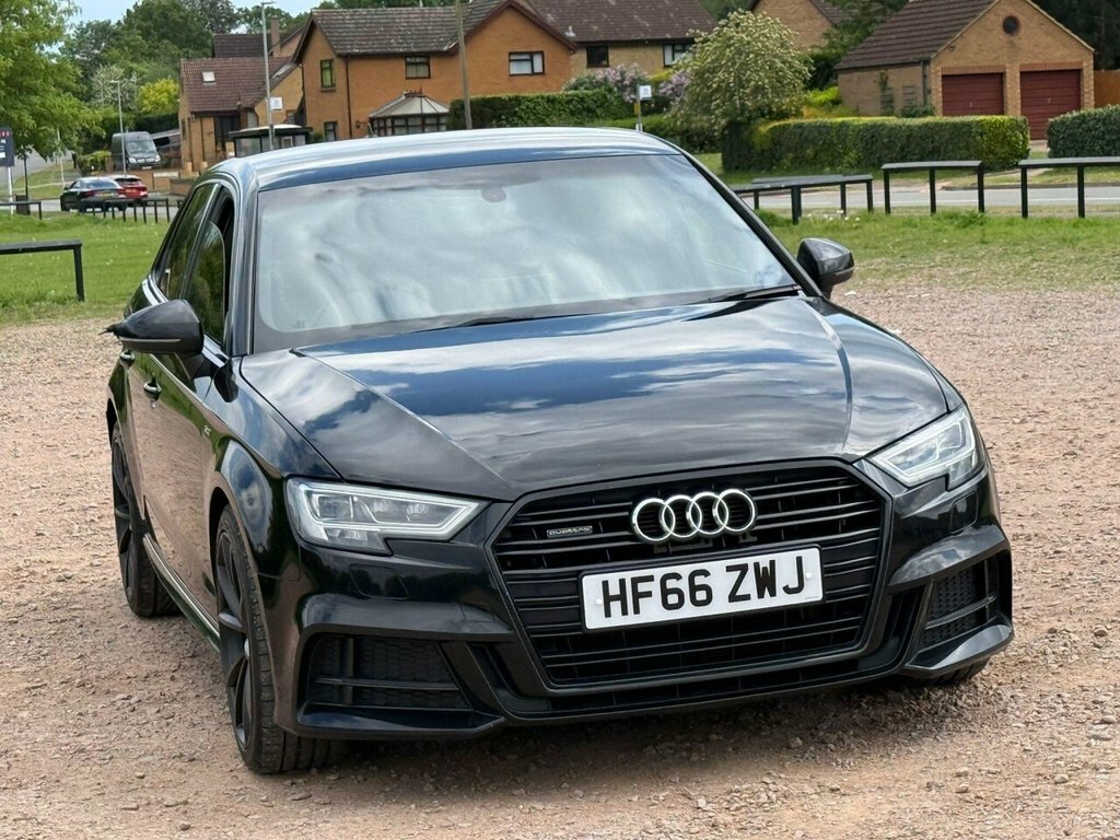 Audi A3 Hatchback HF66ZWJ Black #6