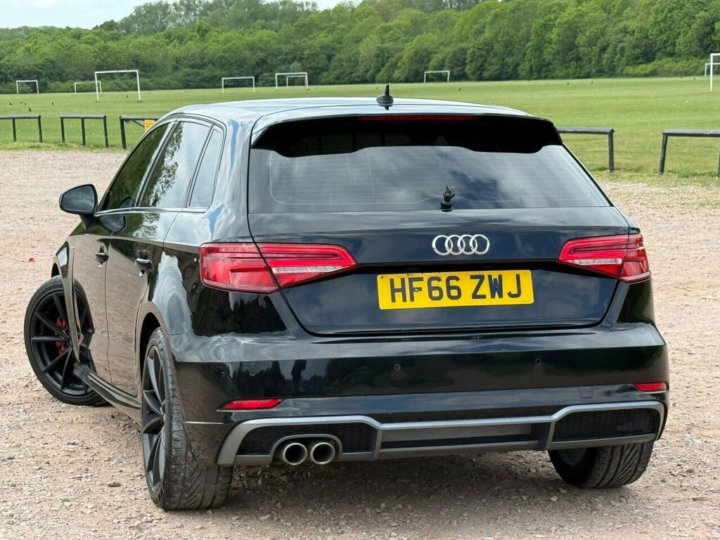 Audi A3 Hatchback HF66ZWJ Black #3