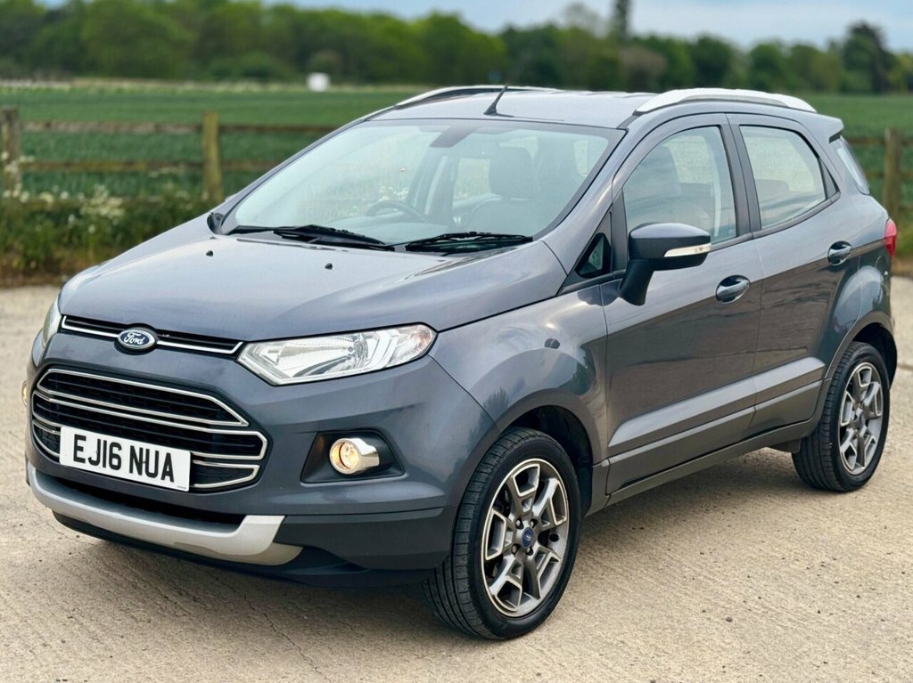Ford Ecosport Suv Grey
