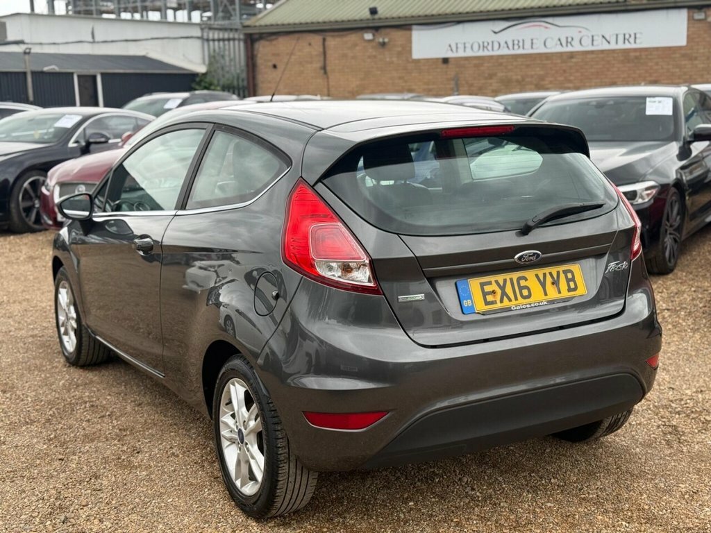 Ford Fiesta Hatchback EX16YYB Grey #4