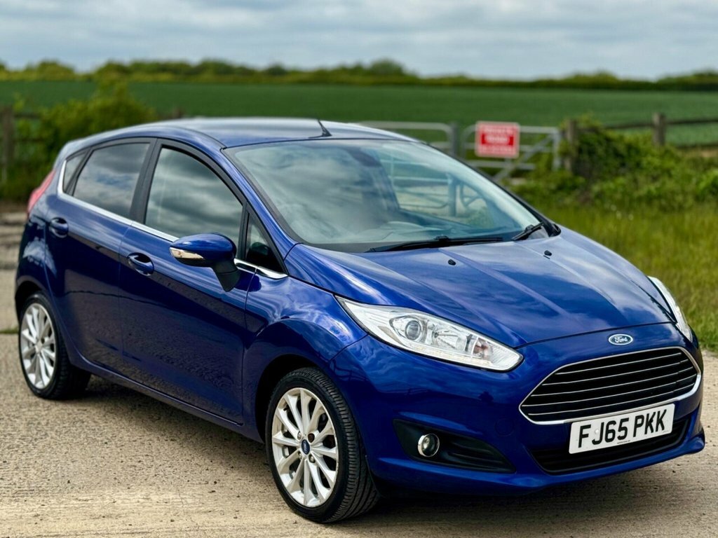 Ford Fiesta Hatchback FJ65PKK Blue #5