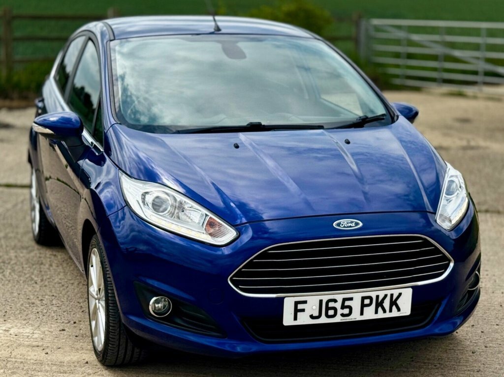 Ford Fiesta Hatchback FJ65PKK Blue #2