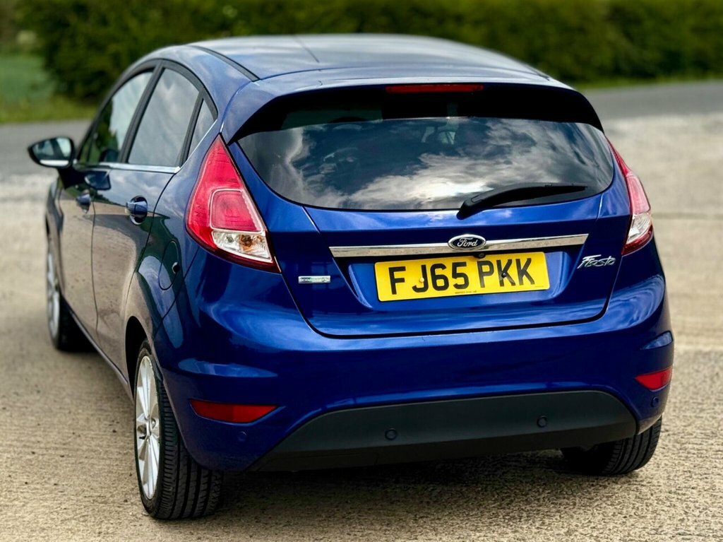 Ford Fiesta Hatchback FJ65PKK Blue #4