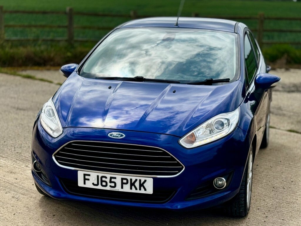 Ford Fiesta Hatchback FJ65PKK Blue #3