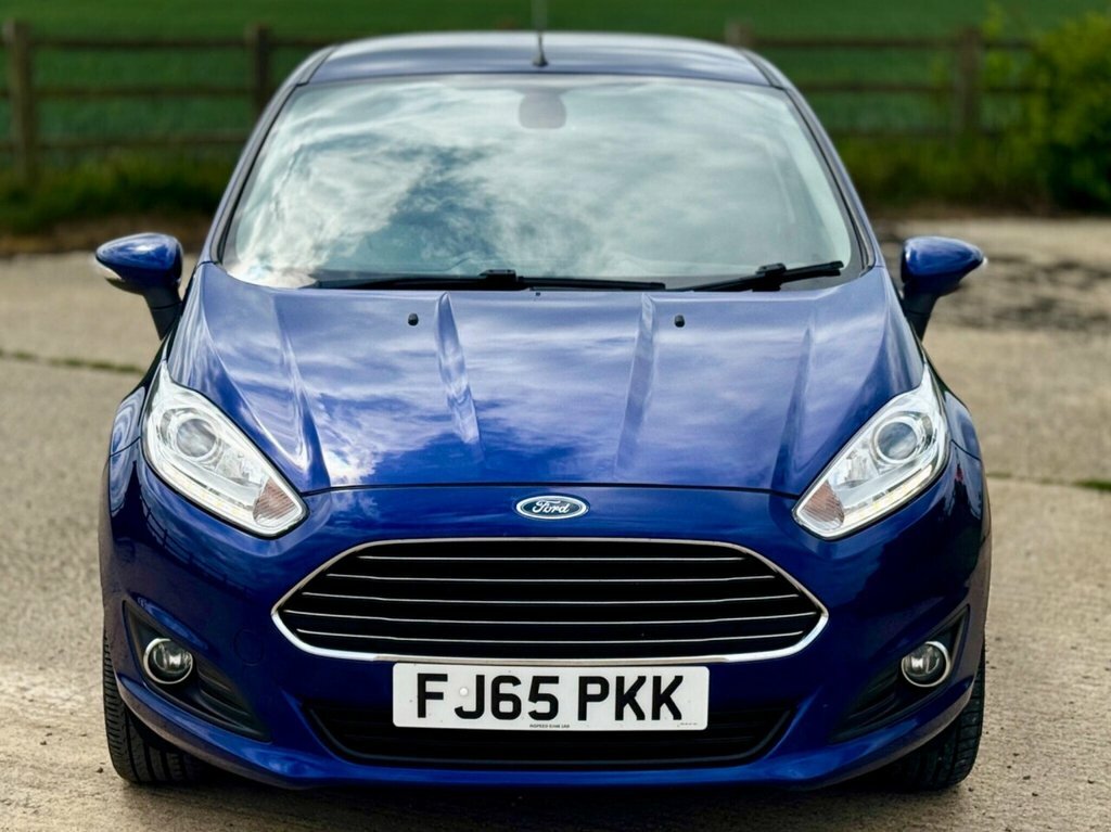 Ford Fiesta Hatchback FJ65PKK Blue #6