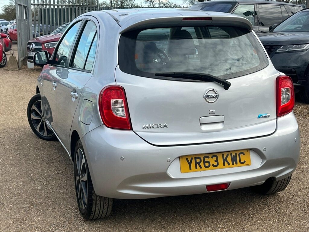 Nissan Micra Hatchback YR63KWC Silver #4