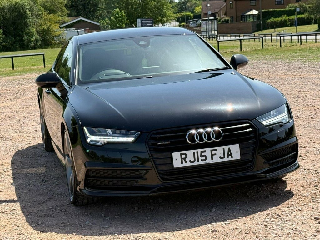 Audi A7 3.0 Sportback Tdi Quattro Black Edition 268 Bhp S Black #6