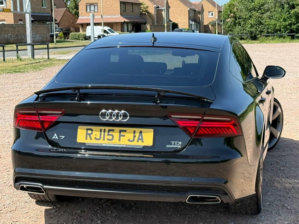 Audi A7 3.0 Sportback Tdi Quattro Black Edition 268 Bhp S Black #12