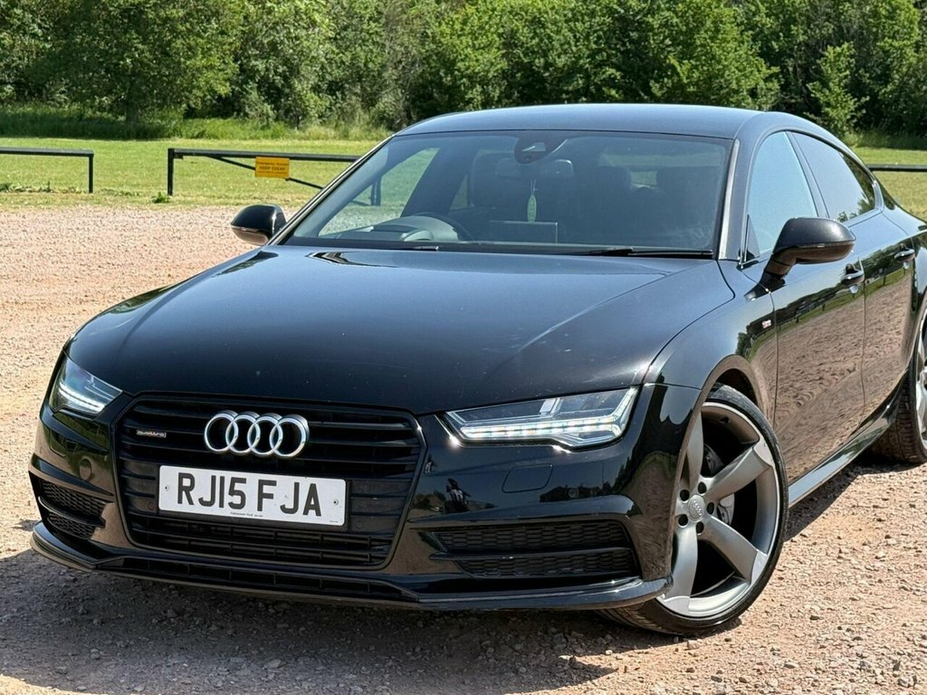 Audi A7 3.0 Sportback Tdi Quattro Black Edition 268 Bhp S Black #3