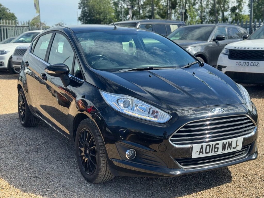 Ford Fiesta Hatchback AO16WMJ Black #6