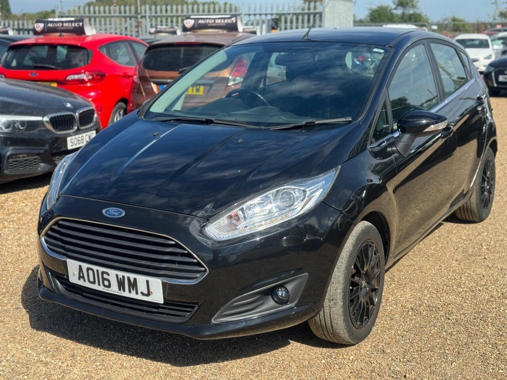 Ford Fiesta Hatchback AO16WMJ Black #3
