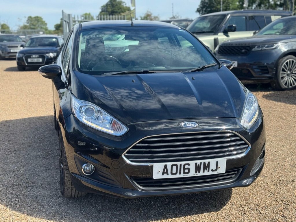 Ford Fiesta Hatchback AO16WMJ Black #2
