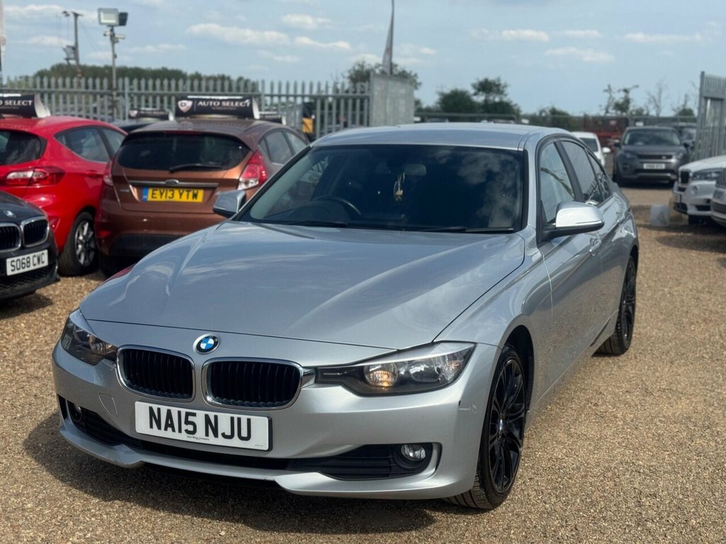 BMW 3 Series Saloon NA15NJU Silver #3