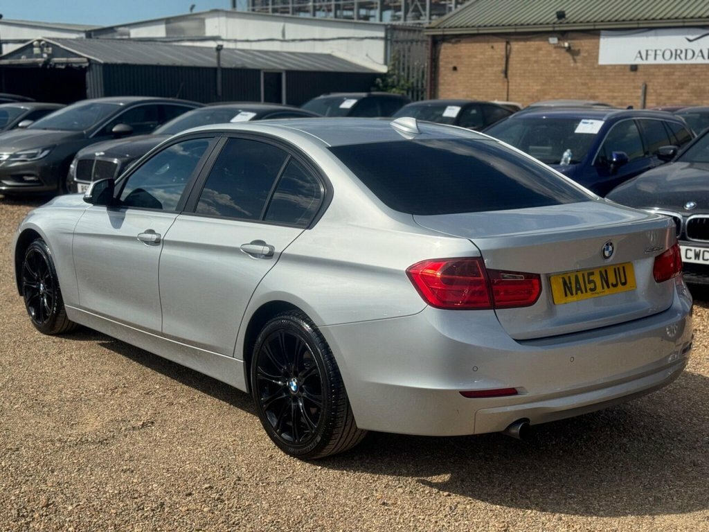 BMW 3 Series Saloon NA15NJU Silver #4