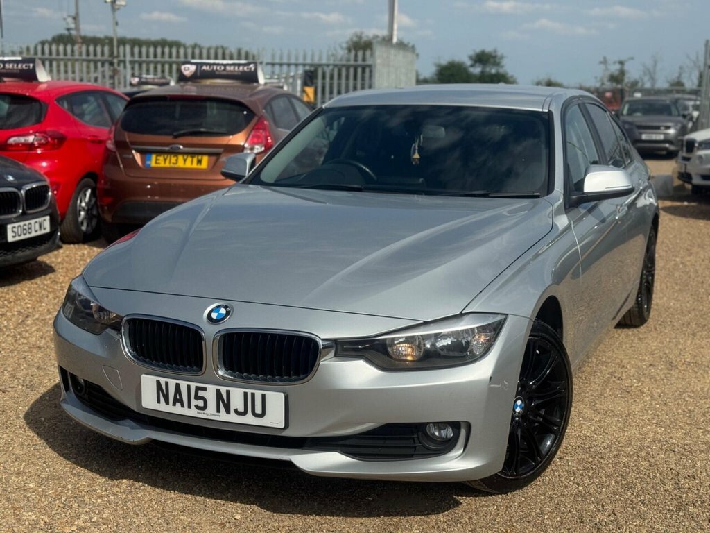 BMW 3 Series Saloon NA15NJU Silver #2