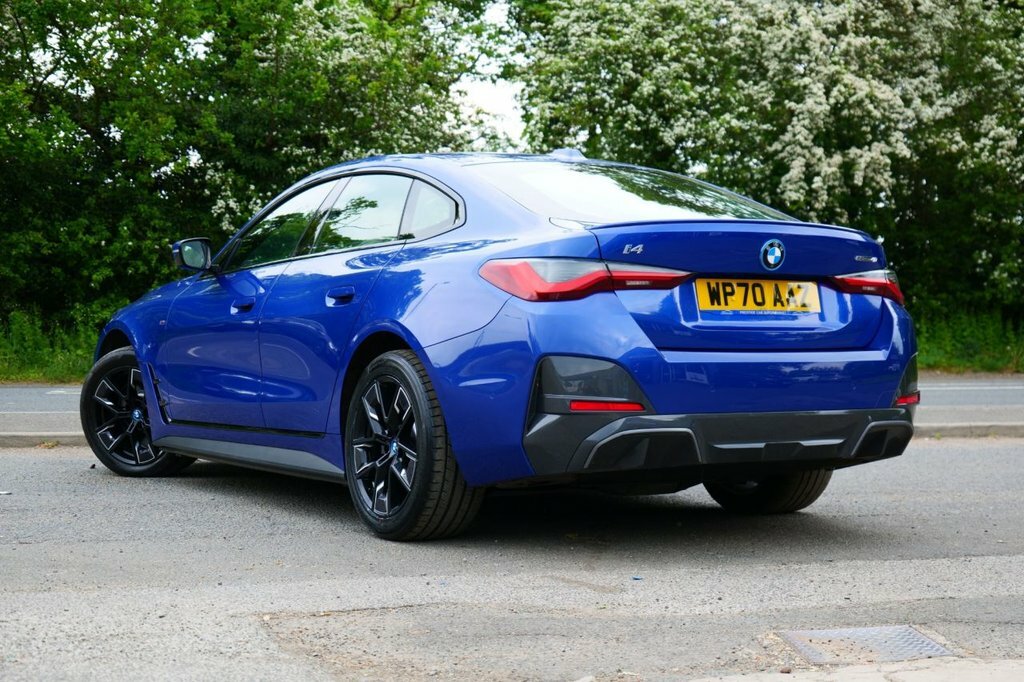 BMW i4 Hatchback WP72AAZ Blue #2