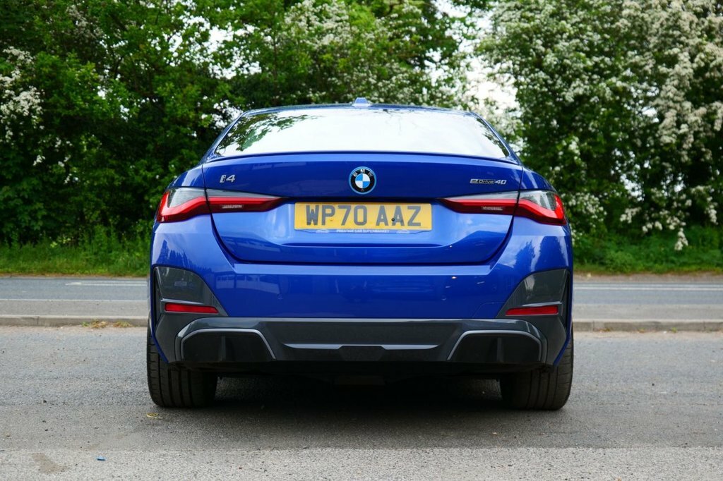 BMW i4 Hatchback WP72AAZ Blue #5
