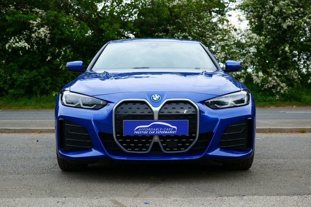 BMW i4 Hatchback WP72AAZ Blue #4