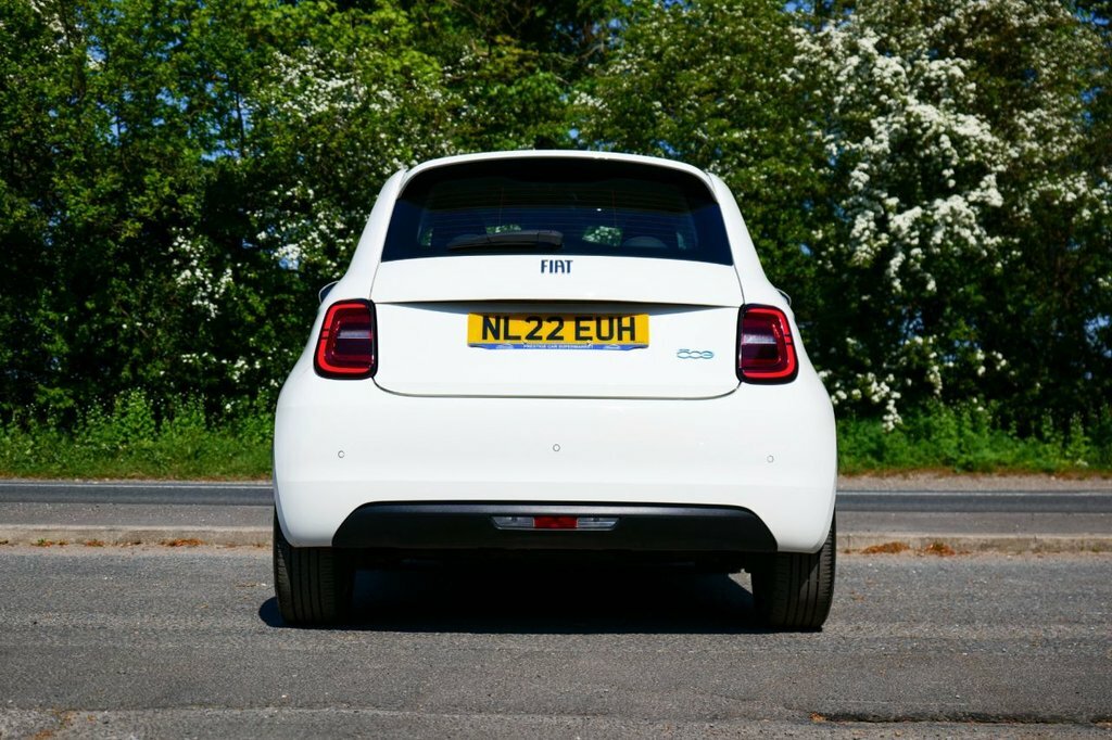 Fiat 500E Hatchback NL22EUH White #5