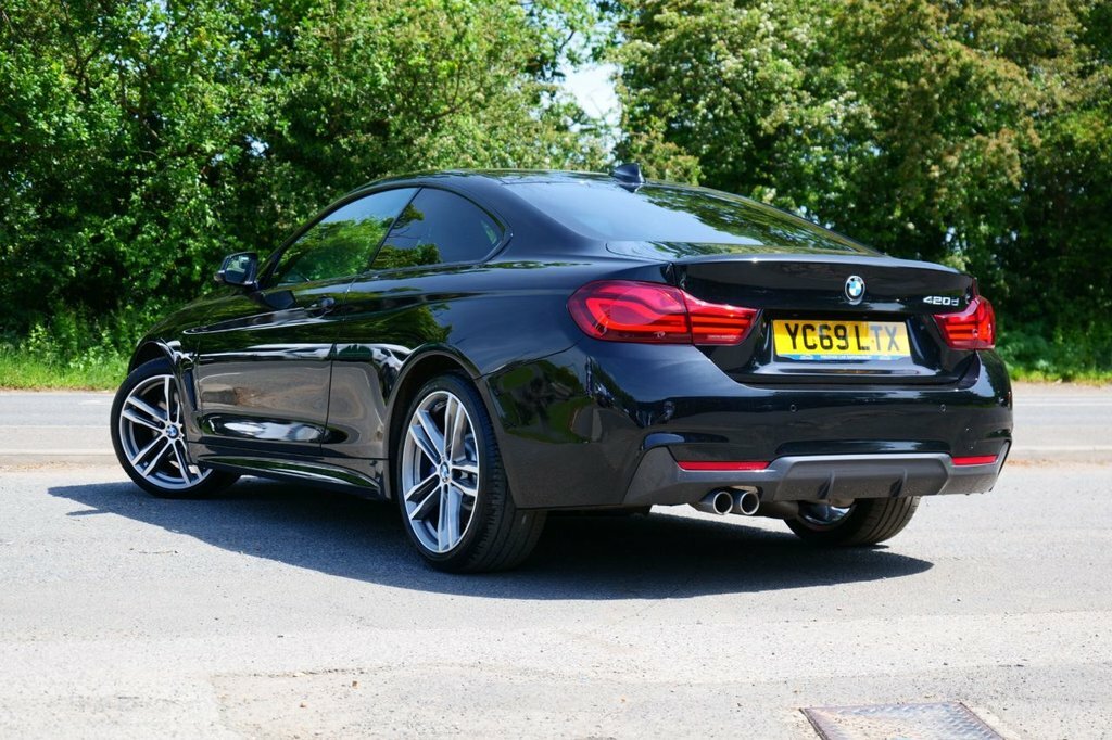 BMW 4 Series Gran Coupe 2L M Sport Black #2