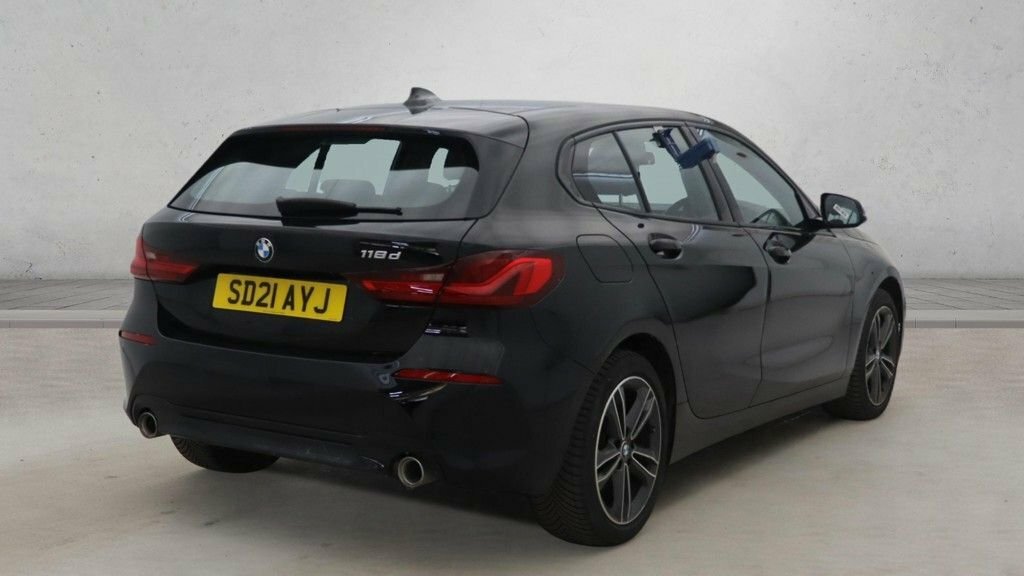 BMW 1 Series 2L Sport SD21AYJ Black #2