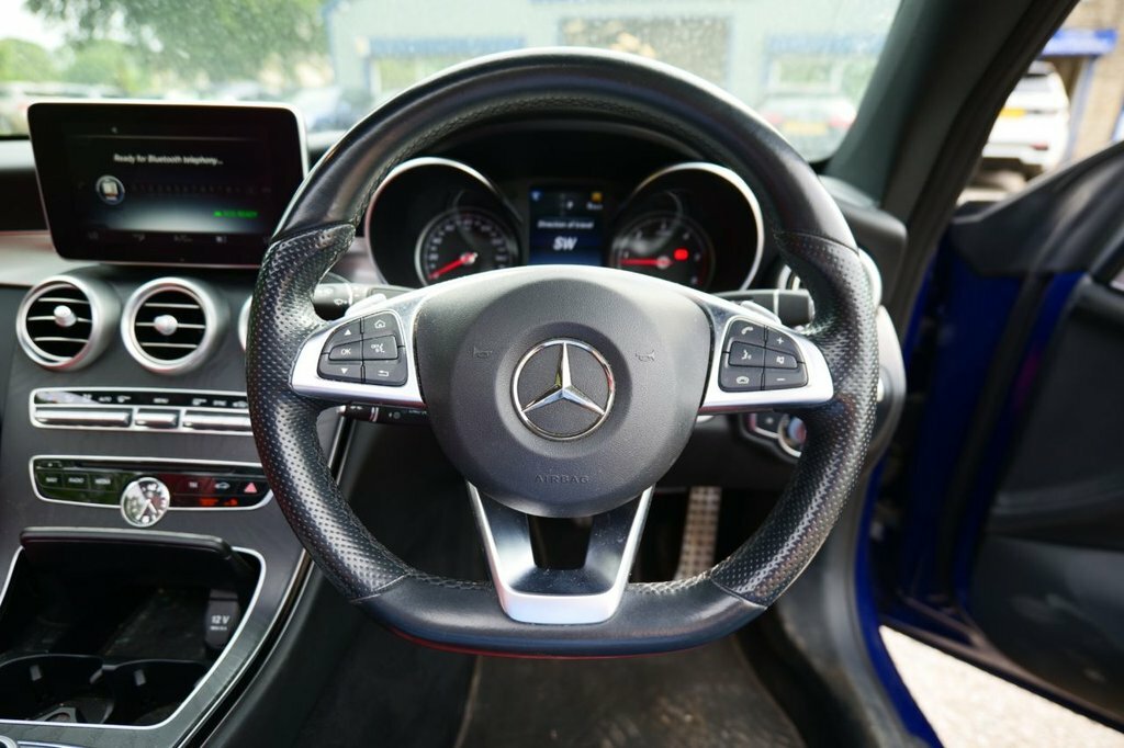 Mercedes-Benz C Class 2.1L Amg Line FX66TPV Blue #4