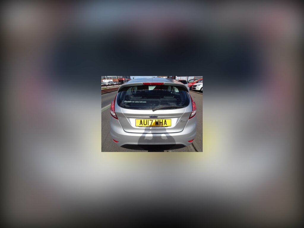 Ford Fiesta 1.25 Zetec Hatchback Euro 6 Au17 AU17WHA Silver #4