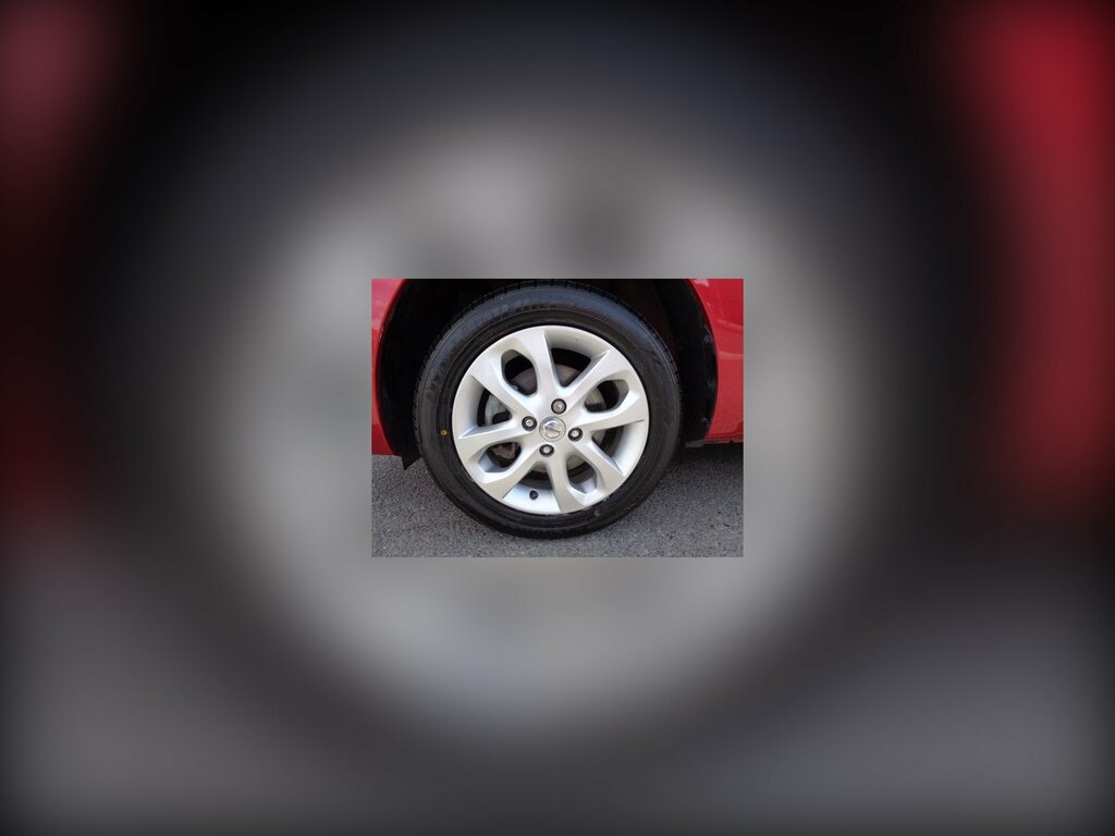 Nissan Micra 1.2 Acenta Hatchback Euro 6 Bd66 Red #4