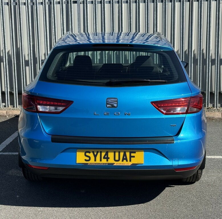 Seat Leon Estate Se 1.6 Tdi Estate 2014 SY14UAF Blue #6