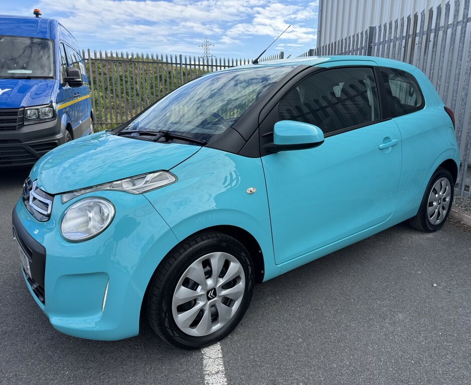 Citroen C1 Hatchback 1.0 Feel 2016 YK16YTO Blue #2
