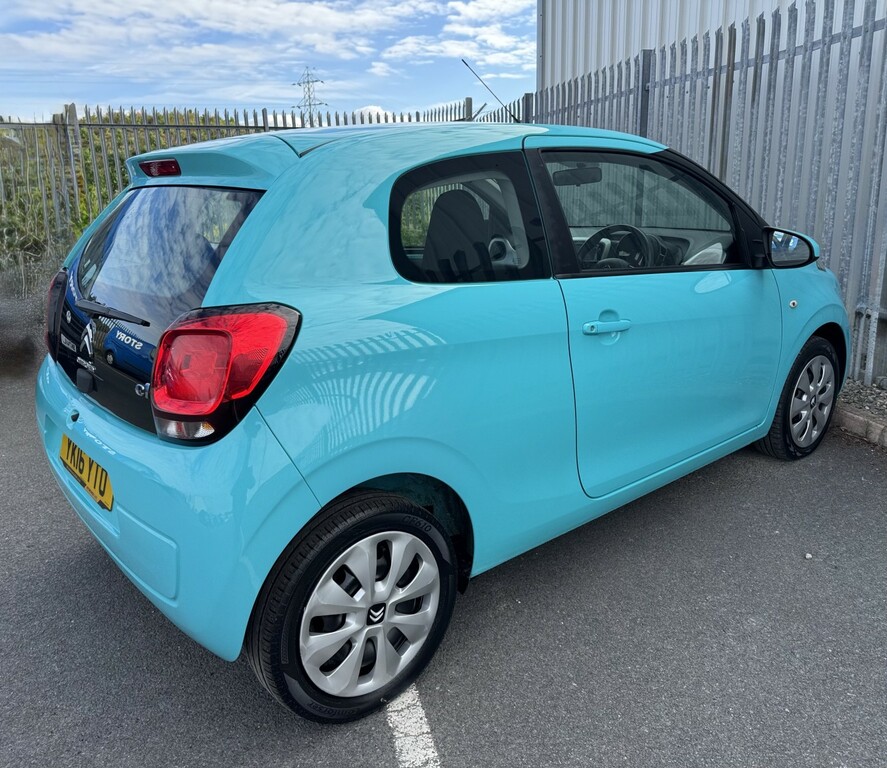 Citroen C1 Hatchback 1.0 Feel 2016 YK16YTO Blue #5