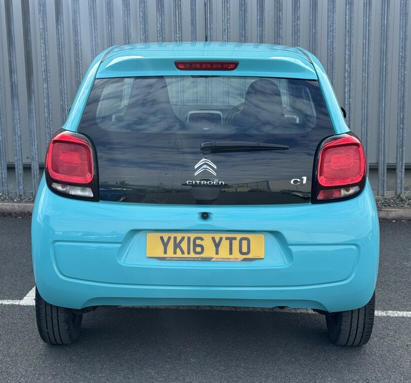 Citroen C1 Hatchback 1.0 Feel 2016 YK16YTO Blue #6